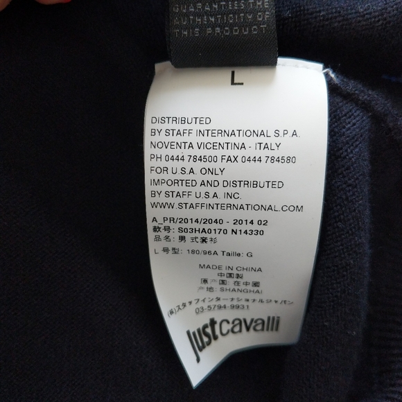 Just Cavalli Wool Sweater - Picture 6 of 10